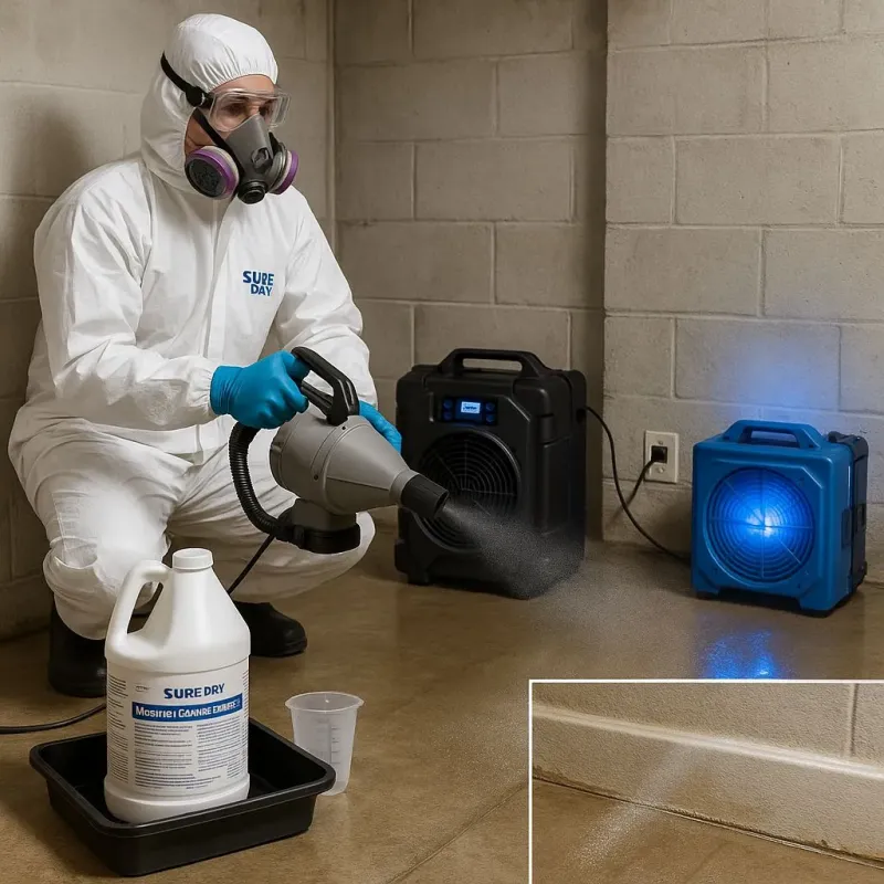 Sanitization and Odor Removal process in Woodfield, SC